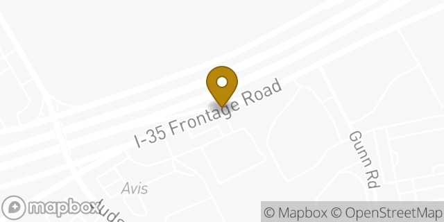 Map showing the location of Hertz in San Antonio, TX 78233