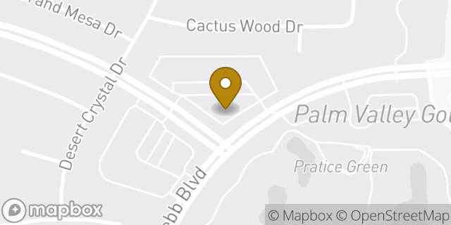 Map showing the location of Chase Bank in Las Vegas, NV 89134