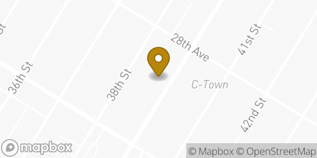 Map showing the location of The UPS Store in Astoria, NY 11103