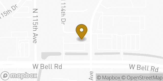Map showing the location of QuikTrip in Surprise, AZ 85378