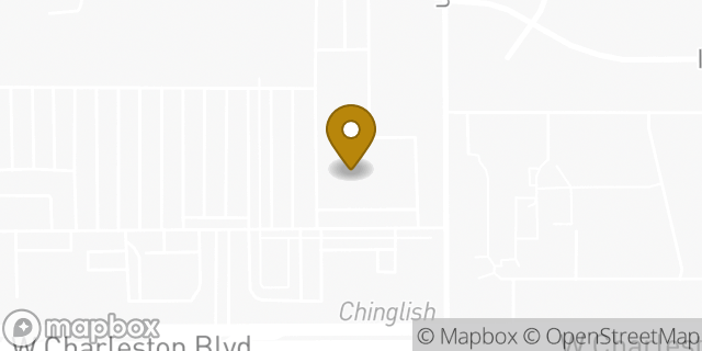Map showing the location of FedEx ShipSite in Las Vegas, NV 89117