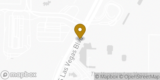 Map showing the location of Hertz in Las Vegas, NV 89109