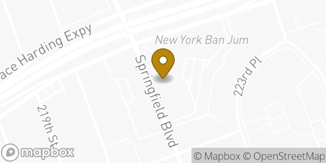Map showing the location of The UPS Store in Oakland Gardens, NY 11364