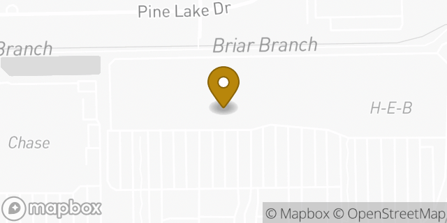 Map showing the location of Amazon Locker - Cuchillo in Houston, TX 77055