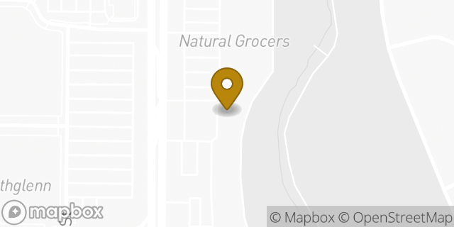 Map showing the location of The UPS Store in Centennial, CO 80122