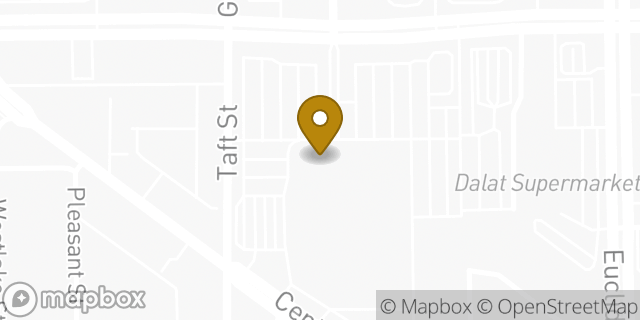 Map showing the location of Costco in Garden Grove, CA 92843