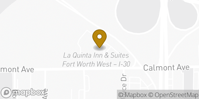 Map showing the location of La Quinta Inn and Suites by Wyndham Fort Worth West I-30 in Fort Worth, TX 76116