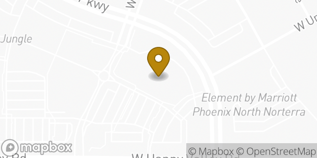 Map showing the location of Dick's Sporting Goods in Phoenix, AZ 85085
