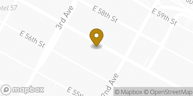 Map showing the location of Whole Foods Market in New York, NY 10022