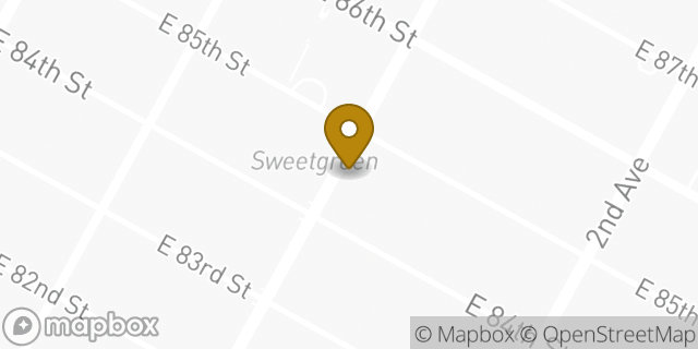 Map showing the location of McDonald's in New York, NY 10028