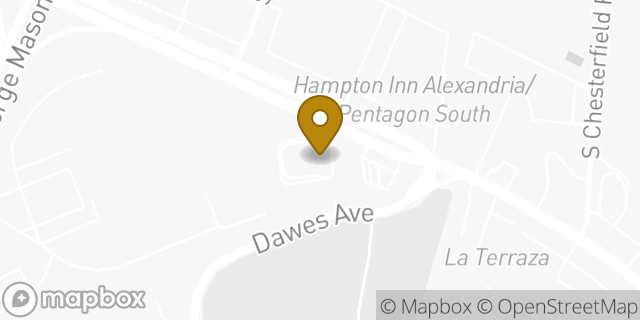 Map showing the location of McDonald's in Alexandria, VA 22302