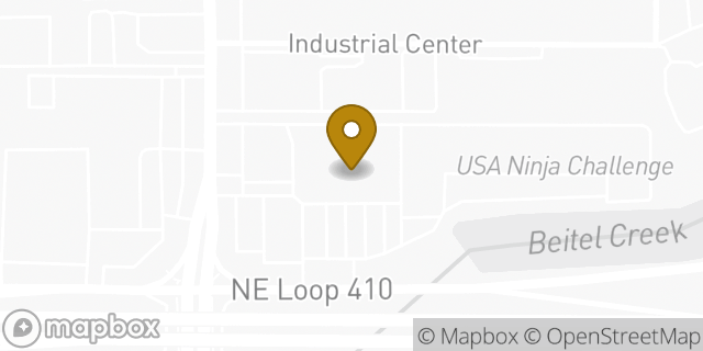 Map showing the location of Academy Sports + Outdoors in San Antonio, TX 78217