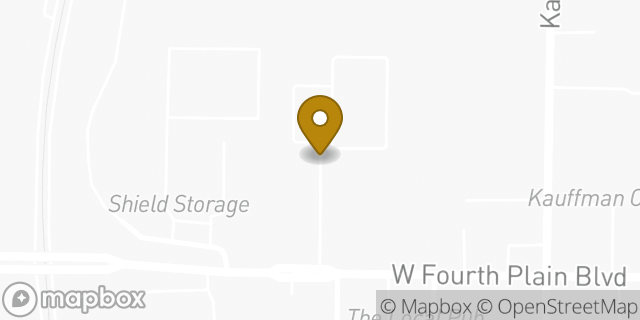 Map showing the location of Penske Truck Rental in Vancouver, WA 98660