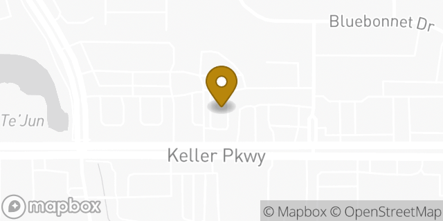 Map showing the location of Sonic Drive In in Keller, TX 76248
