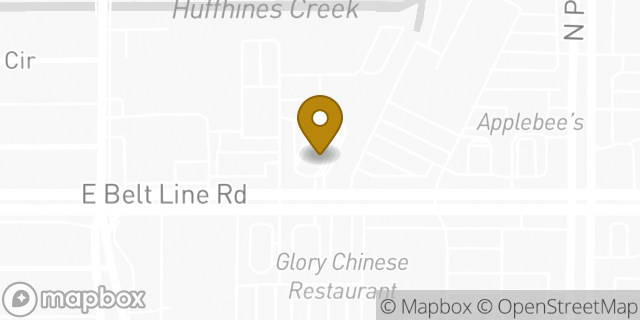 Map showing the location of McDonald's in Richardson, TX 75081