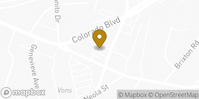 Map showing the location of McDonald's in Los Angeles, CA 90041