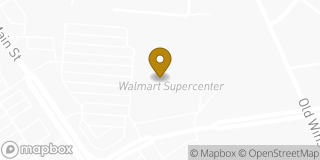 Map showing the location of Walmart in High Point, NC 27265