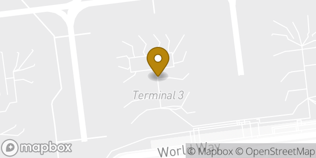 Map showing the location of Starbucks in Los Angeles, CA 90045