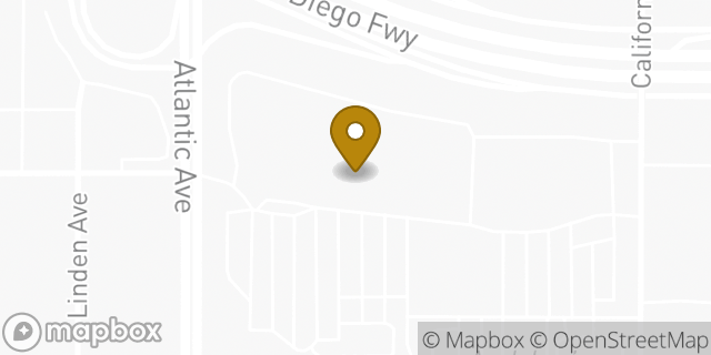 Map showing the location of The Home Depot in Signal Hill, CA 90755