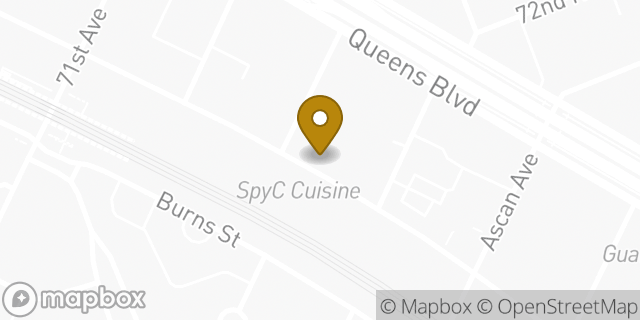 Map showing the location of The UPS Store in Forest Hills, NY 11375
