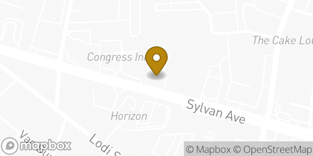 Map showing the location of Budget Car Rental in Little Ferry, NJ 07643
