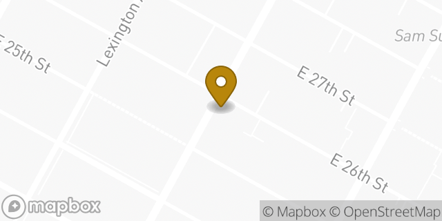 Map showing the location of The UPS Store in New York, NY 10010