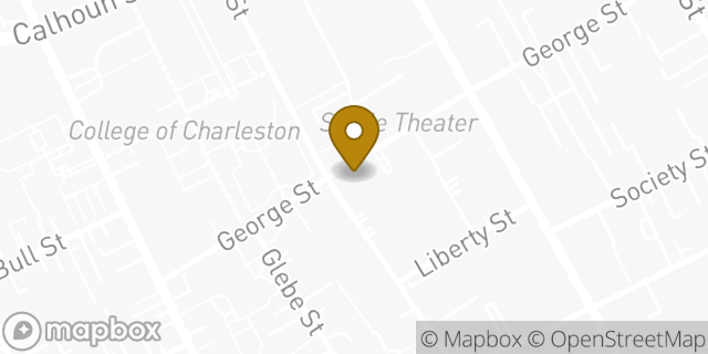 Map showing the location of CVS Pharmacy in Charleston, SC 29401