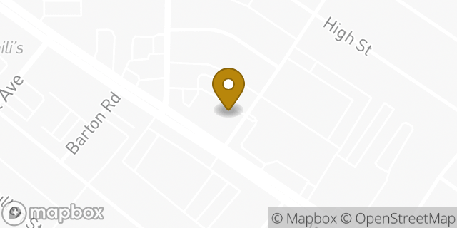 Map showing the location of Starbucks in Whittier, CA 90605