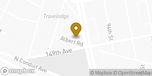 Map showing the location of Panera Bread in Ozone Park, NY 11417