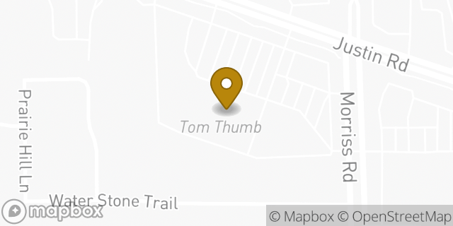 Map showing the location of Coinme in Flower Mound, TX 75028