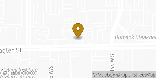 Map showing the location of McDonald's in Miami, FL 33144