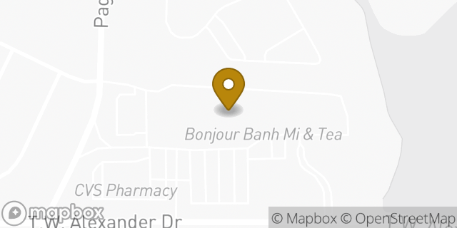 Map showing the location of Coinme in Morrisville, NC 27560