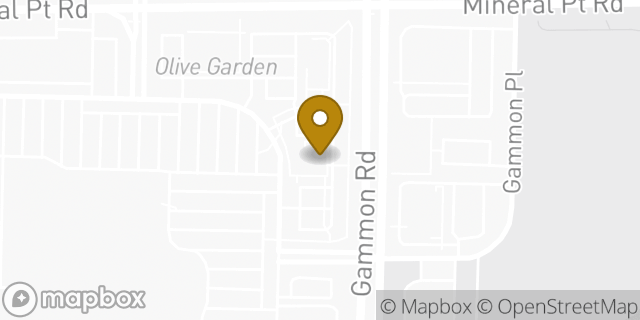 Map showing the location of LongHorn Steakhouse in Madison, WI 53719