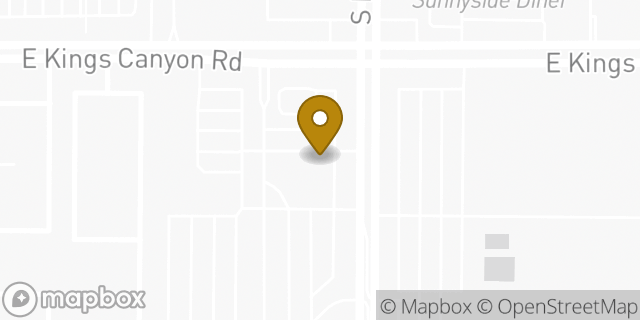 Map showing the location of CVS Pharmacy in Fresno, CA 93727