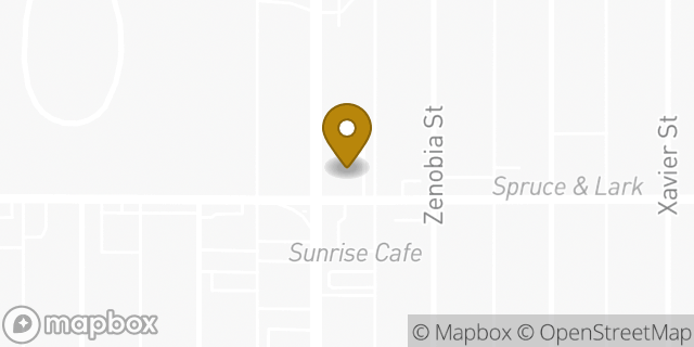 Map showing the location of 7-Eleven in Denver, CO 80212