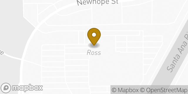 Map showing the location of Amazon Locker - Normalcy in Fountain Valley, CA 92708