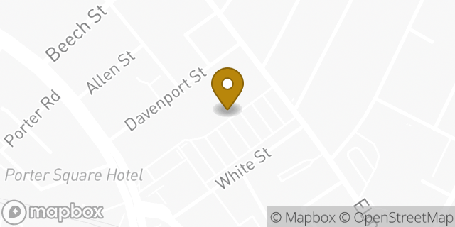 Map showing the location of Starbucks in Cambridge, MA 02140