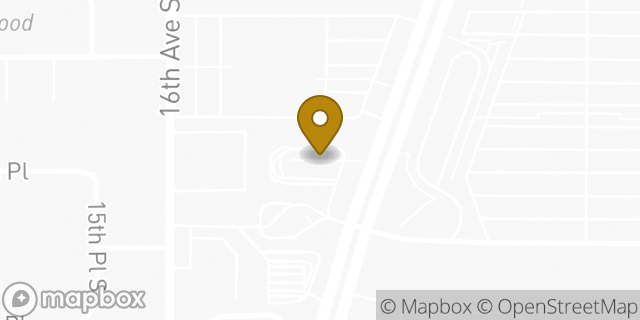 Map showing the location of McDonald's in Federal Way, WA 98003
