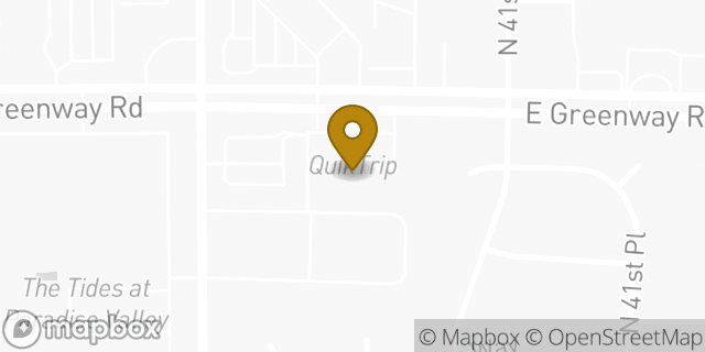Map showing the location of QuikTrip in Phoenix, AZ 85032
