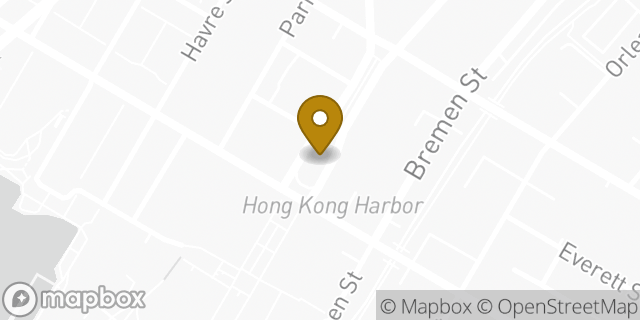 Map showing the location of Bank of America Walk-Up ATM | Mbta Maverick Station in East Boston, MA 02128