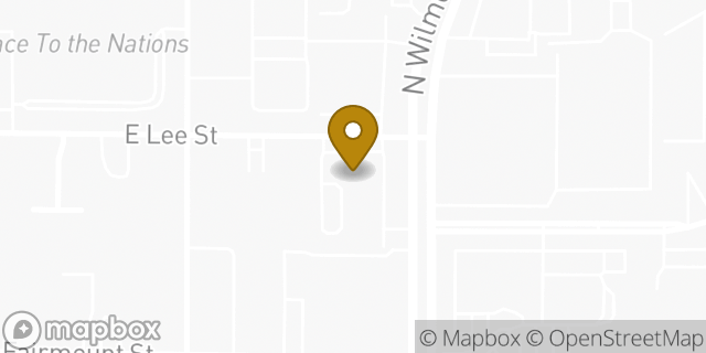 Map showing the location of The UPS Store in Tucson, AZ 85712