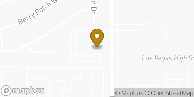 Map showing the location of The Church of Jesus Christ of Latter-day Saints in Las Vegas, NV 89142