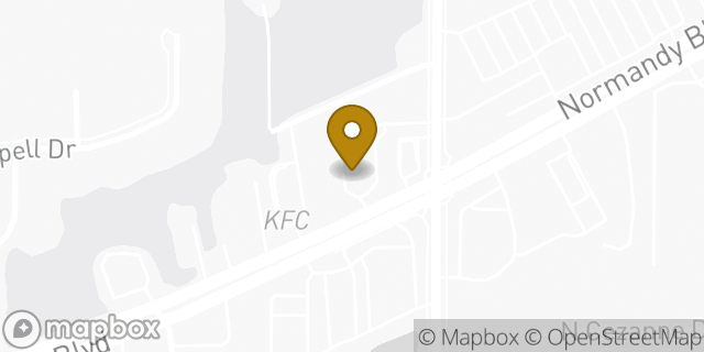 Map showing the location of McDonald's in Jacksonville, FL 32221