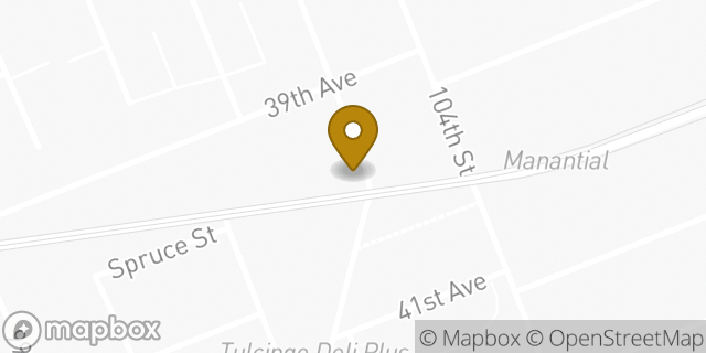 Map showing the location of Dunkin' in Corona, NY 11368