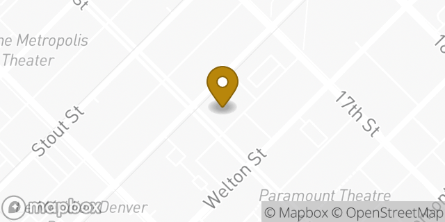 Map showing the location of Target in Denver, CO 80202