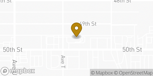 Map showing the location of McDonald's in Lubbock, TX 79412