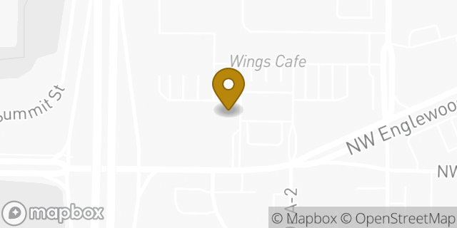 Map showing the location of Subway in Kansas City, MO 64118