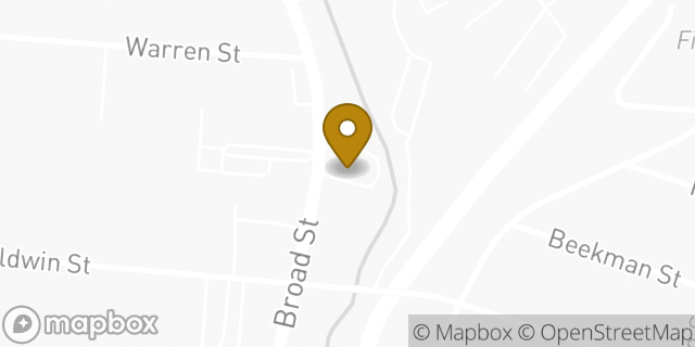Map showing the location of McDonald's in Bloomfield, NJ 07003