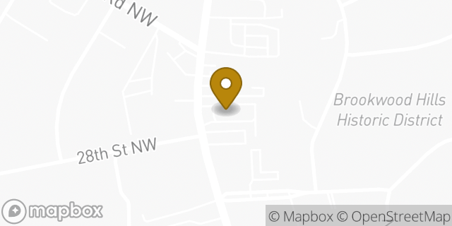 Map showing the location of Starbucks in Atlanta, GA 30309