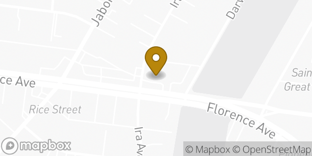 Map showing the location of AutoZone in Bell Gardens, CA 90201